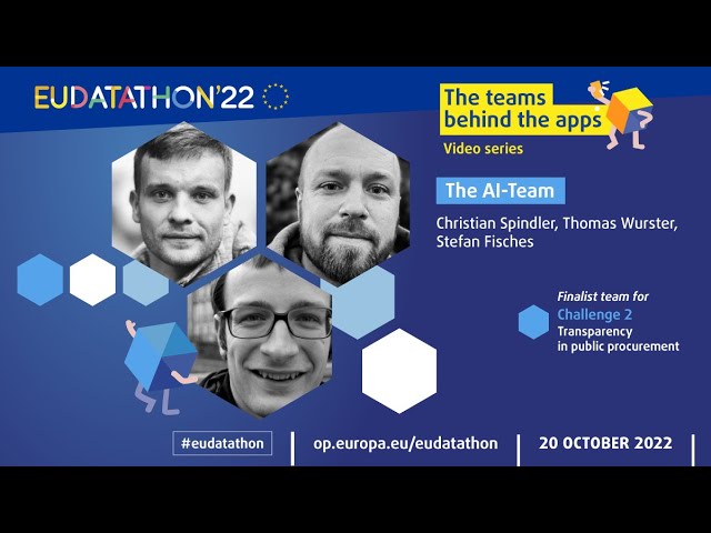Meet 'The AI team' behind 'TEDgraph' (EU Datathon 2022)