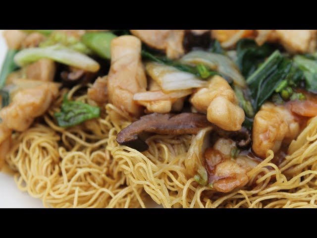 CHOW MEIN Recipe: Fried Egg Noodles with Chicken and Vegetables - Morgane Recipes