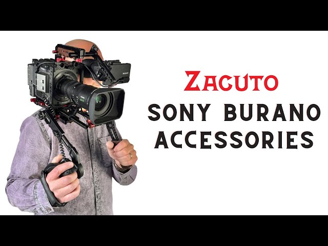 Zacuto's Sony Burano Rig & Accessories #zacuto #sonyburano