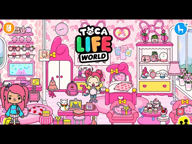 My Melody Cute House 2 | Hello Kitty and Friends | Toca Life World
