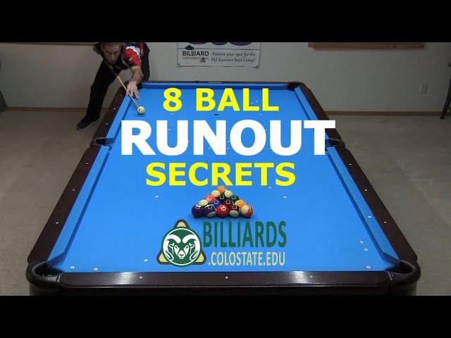 How to RUN OUT in 8-BALL … Pattern Play Strategy Analysis and Advice