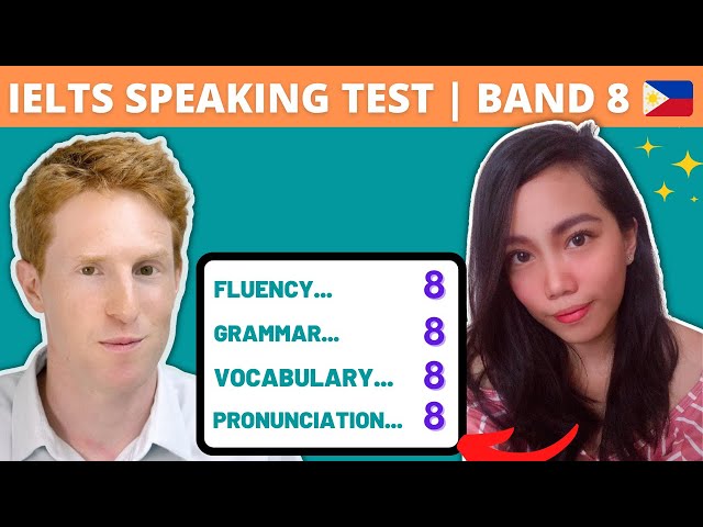IELTS Speaking Philippines Band 8 | Full Mock Test