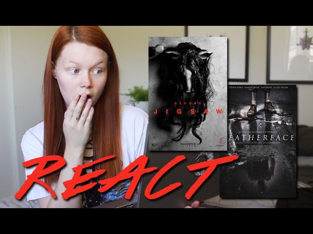 REACT TO TRAILERS: JIGSAW AND LEATHERFACE