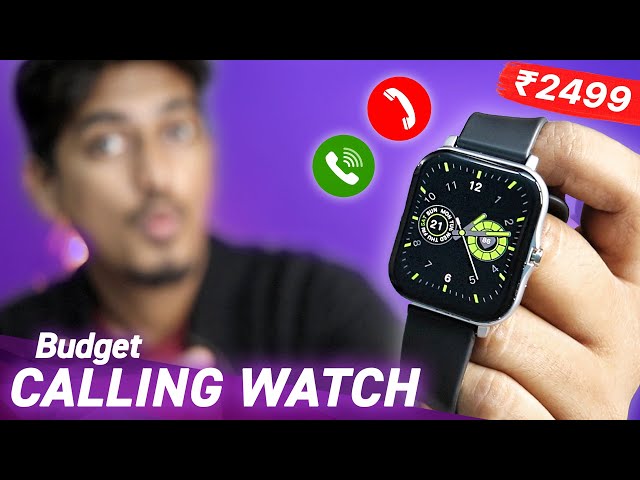 Calling Smartwatch in ₹2499 ⚡ 1.69" Display, Premium Metal Body | GIZMORE GIZFIT 910 PRO Smartwatch