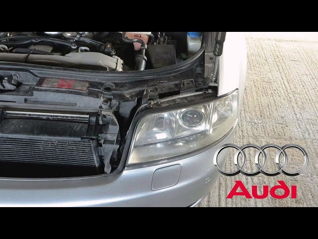 AUDI A6, S6, RS6, Allroad C5 1997-2004  Headlight Removal DIY / How To Remove The Headlights