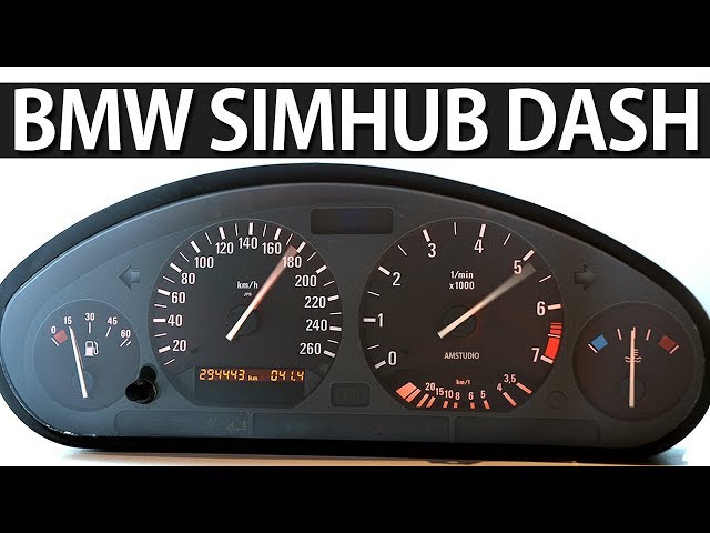 HOW TO WIRE BMW SPEEDO CLUSTER FOR SIMULATOR | SIMHUB