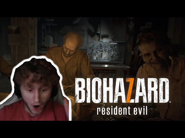 first time playing Resident Evil 7 went smoothly...