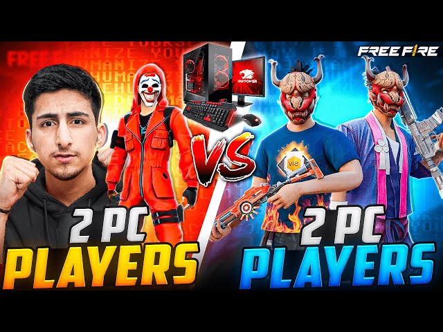 2 Vs 2 Only Pc Players😱🤯Who Is The Best ? - Free Fire India