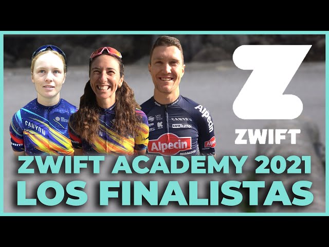 Finalistas en Zwift Academy 2021