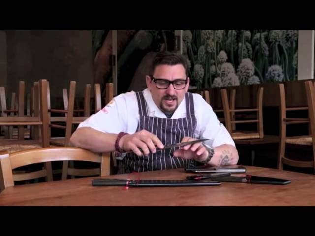 Shun Blue Steel Knives with Chris Cosentino