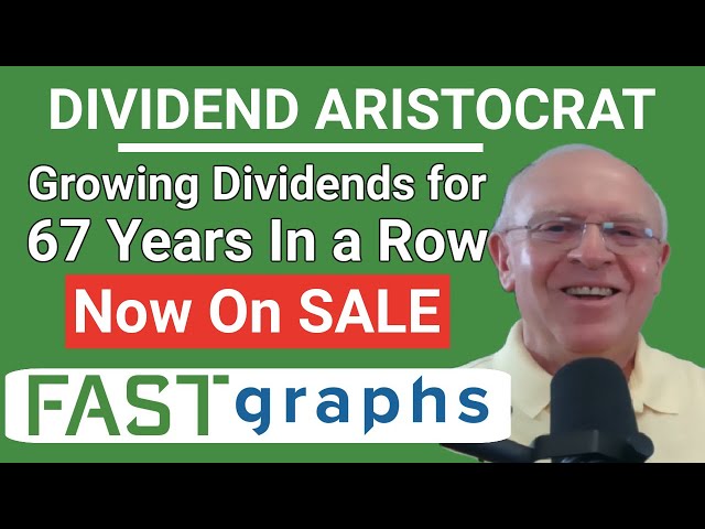 Dividend Aristocrat Growing Dividends for 67 Years Is Now On Sale | FAST Graphs