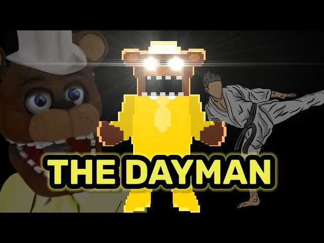 How Freddy Fazbear have the Dayman suit and mastered the karate? FNAF animation