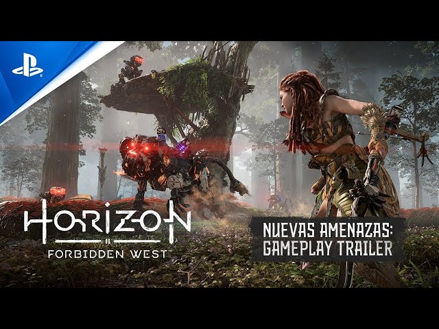 Horizon Forbidden West - Gameplay Tráiler 4K "NUEVAS AMENAZAS" PS5 en ESPAÑOL | PlayStation España