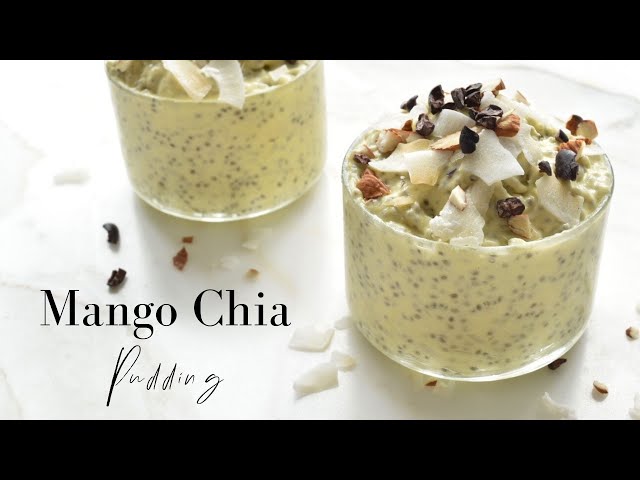 How To Make Mango Chia Pudding | Healthy Breakfast Idea