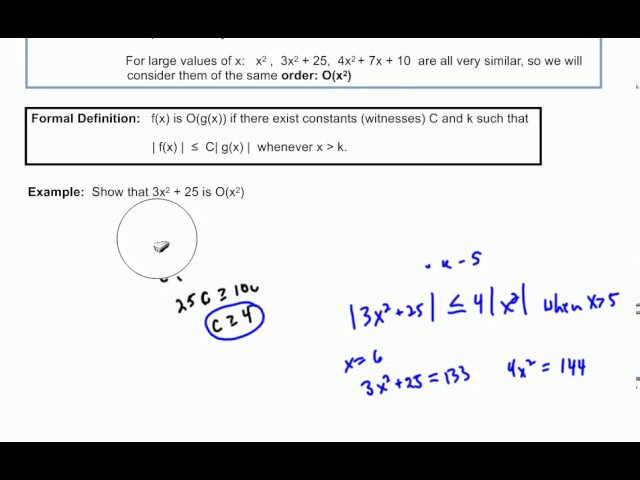 Algorithms: Big O Notation Example 1