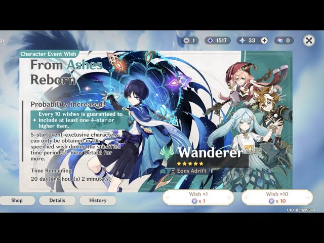 Can you get Wanderer with 23,000 primogems? | Genshin Impact