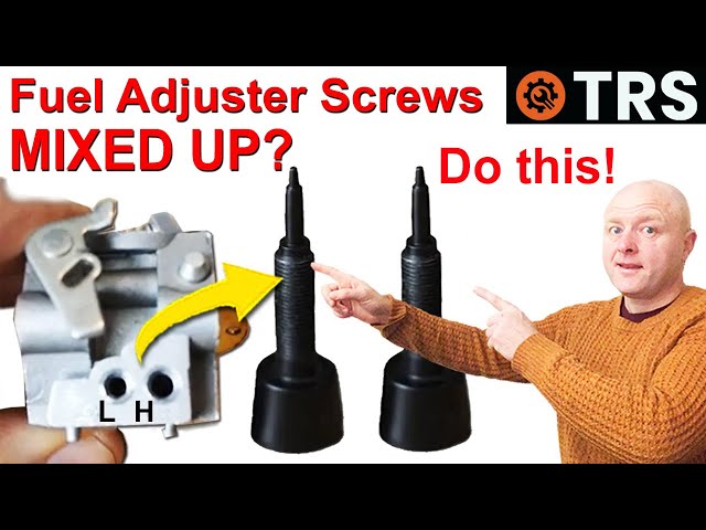 Mixed up Screws! for Carburetor Fuel Air Adjustment | (on Chainsaw, Weed Wacker etc)