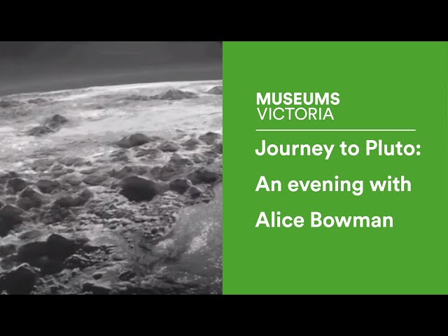 Journey to Pluto: An evening with Alice Bowman, NASA New Horizons Mission Operations Manager