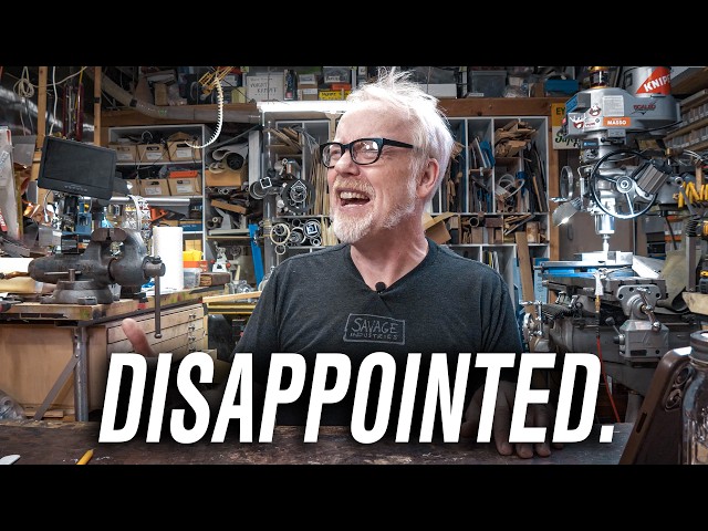 Tools That Disappoint Adam Savage