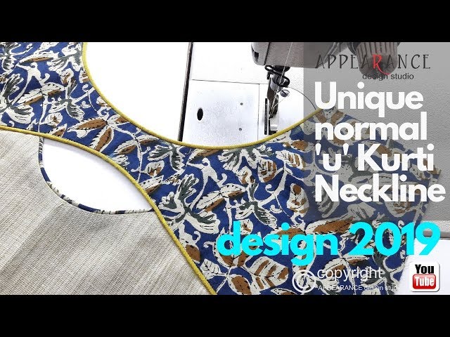 Dress Neckline Creative Unique Normal U Kurti Neckline Design 2023 ❤️ Sewing Life Hacks