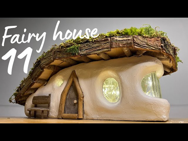 DIY Fairy Tale Cob House -  made of natural & recycled materials