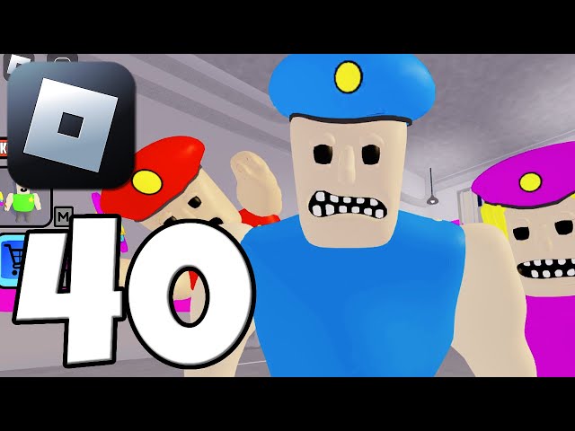 ROBLOX - BUFF POLICE FAMILY PRISON RUN! Gameplay Walkthrough Video Part 40 (iOS, Android)
