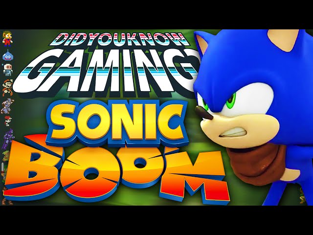Sonic Boom - Did You Know Gaming? Feat. JonTron