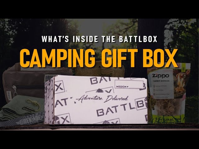 CAMPING GIFT BOX from BATTLBOX!