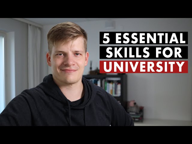 5 essential skills you will need for university
