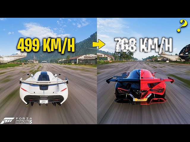 "Speed Demons: *New*Top 10 Fastest Cars in Forza Horizon 5"