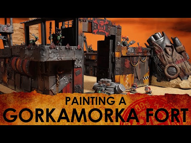 Painting a Gorkamorka Fort