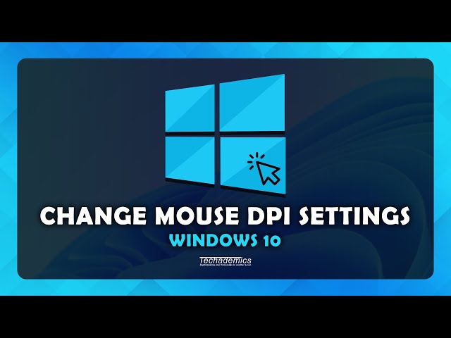 How To Change DPI On Mouse - (Quick & Easy)