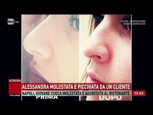 Alessandra molestata e picchiata da un cliente  - Storie italiane 07/05/2024