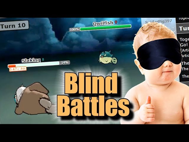Can you win a battle WITHOUT SEEING IT?  |  Pokemon Remote-Blind Battles