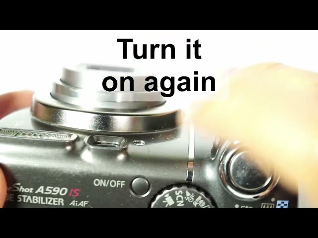 Canon A590 Camera Clock Battery Replacement