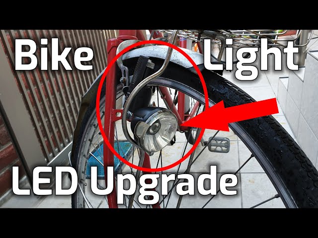 Bicycle Light Repair and LED Upgrade