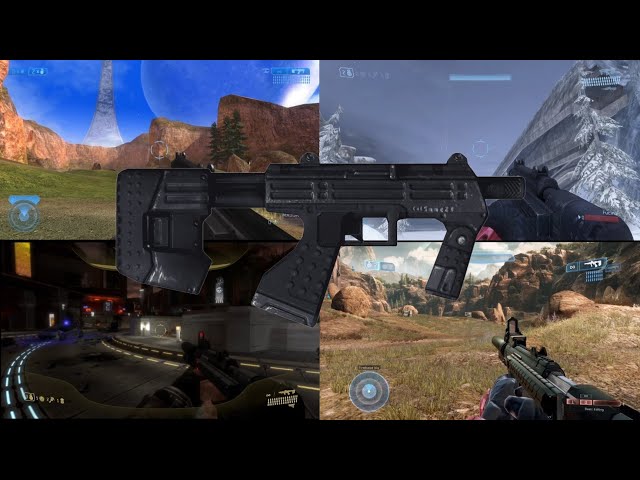 Halo SMG Evolution 2004-2015 | Xbox Series X | 4K UHD 60 FPS