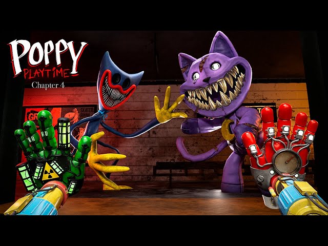 Huggy WUGGY vs CatNap - Poppy Playtime: Chapter 4 (Gameplay #59)