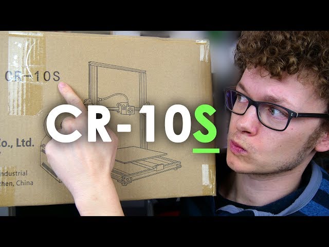 LIVE Creality CR-10S unboxing and first test! How are the upgrades?