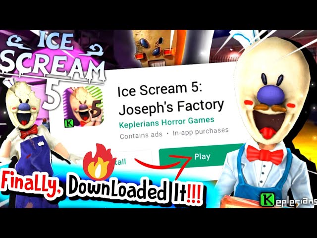 Finally, I DOWNLOAD Ice Scream 5 Before Release!!!( Google Drive Link ) | Ice Scream 5