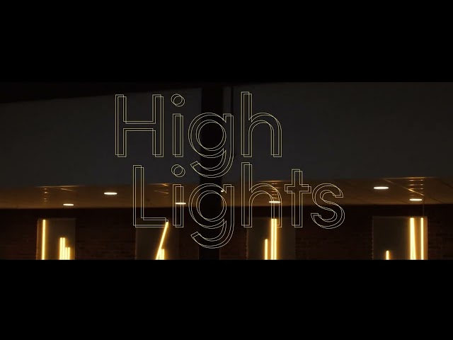 High Lights - lysinstallasjon på campus Grimstad
