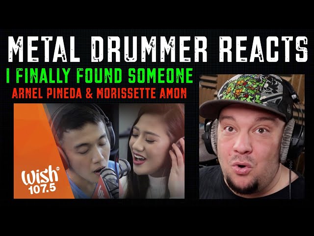 Metal Drummer Reacts to I FINALLY FOUND SOMEONE (Morissette & Arnel Pineda)