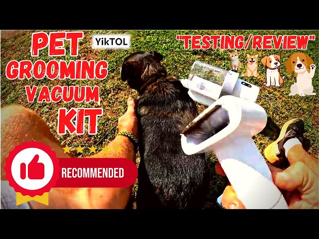 Dog Grooming Kit with 7 Pet Grooming Tools Amazon - Unboxing/Review