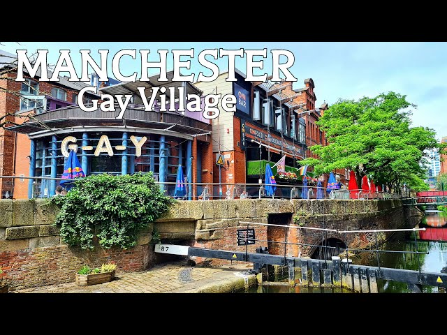 🇬🇧 Walking in Manchester | Gay Village Tour | England UK | 4K HDR 60fps