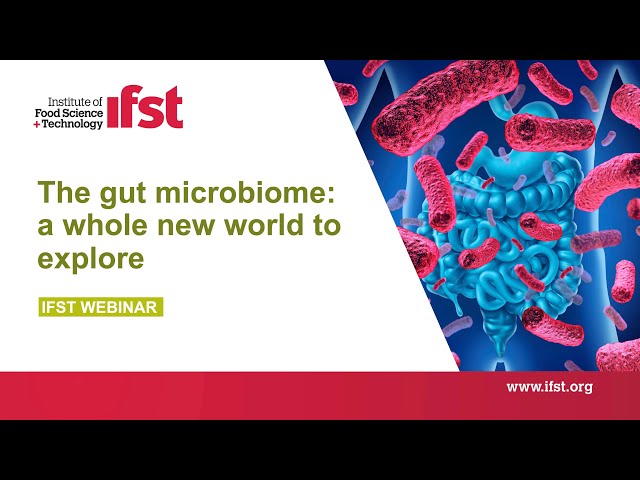 IFST Webinar: The Gut Microbiome : a whole new world to explore
