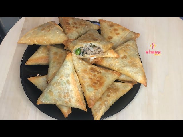 Keema Samosa Recipe | Qeema Samosa | Beef Samosa Malayalam  | Ramadan Snack Recipe | SHASS WORLD 321