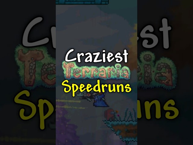 The CRAZIEST Terraria Speedruns