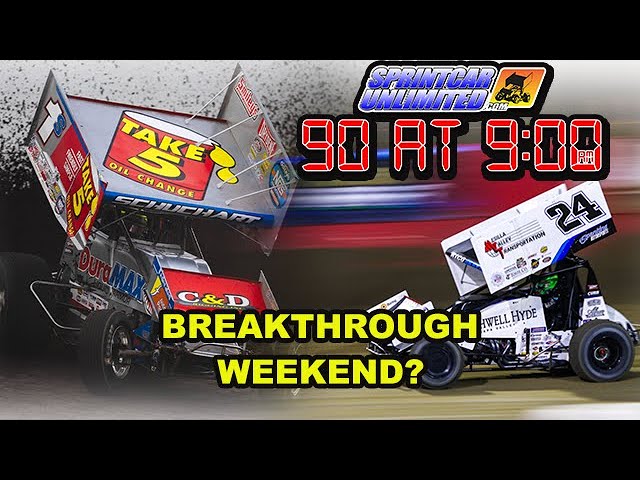 SprintCarUnlimited 90 at 9 for Friday, May 3rd: Two drivers who need a good weekend