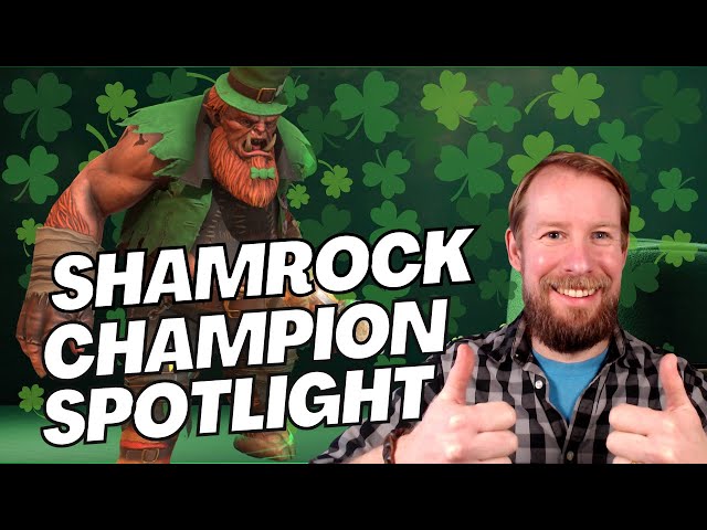 SHAMROCK CHAMPION SPOTLIGHT - taking a deep dive into Shamrock and his uses | Raid: Shadow Legends