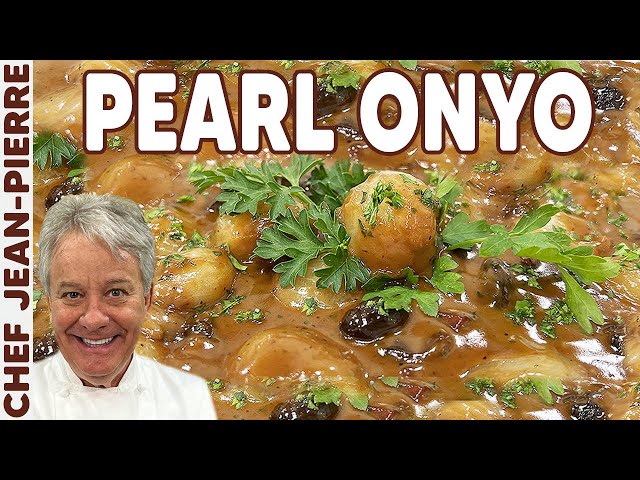My Favorite Cream Pearl Onyo for Thanksgiving! | Chef Jean-Pierre